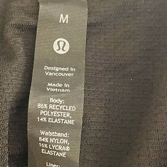 Lululemon Athletica Black Mid-rise Track That Shorts, 5", Medium - Picture 4 of 4